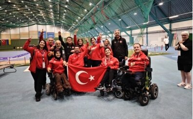 Para milli sporcu �ner Bozb�y�k'tan Finlandiya'daki D�nya Boccia Kupas�'nda alt�n madalya
