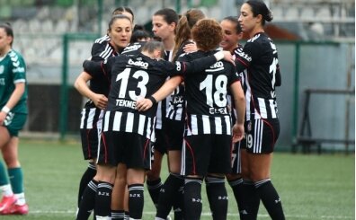 Beşiktaş Kadın Futbol, deplasmanda gol oldu yağdı