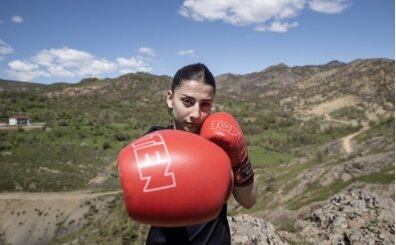 Tunceli'nin do�a harikas� Munzur Vadisi kick boks�ulara antrenman sahas� oldu