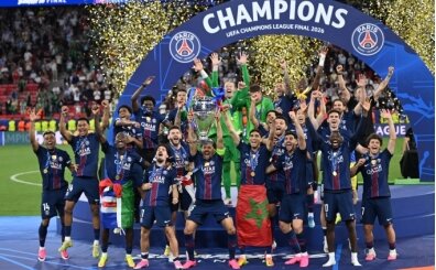 PSG, �ampiyonlar Ligi'nde �st �ste 2. kez �ampiyon!