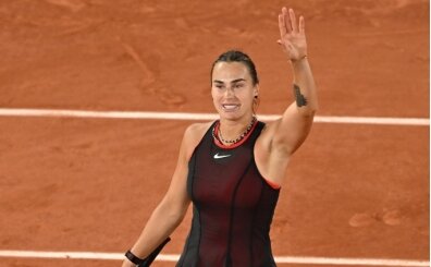 D�nya 1 numaras� Sabalenka, Fransa A��k'ta �eyrek finale ��kt�