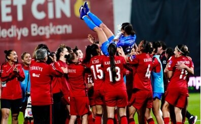 A Milli Kad�n Futbol Tak�m�, Kuzey �rlanda'y� 2 golle ge�ti