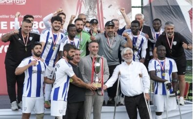 Ampute futbolda Türkiye Kupası şampiyonu Şahinbey Belediyespor