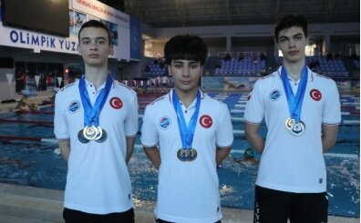 Serbest Dal�� Havuz D�nya �ampiyonas�'ndaki 14 madalyan�n 11'i Tekirda�l� sporculardan