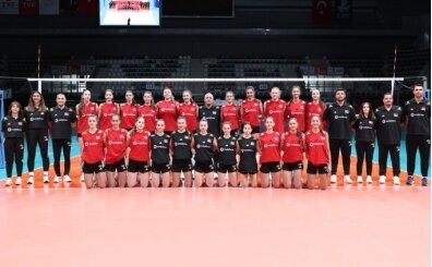 20 Ya� Alt� Kad�n Milli Voleybol Tak�m�, Avrupa �ampiyonas� Elemeleri i�in kampa girdi