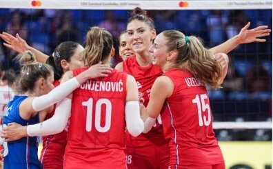 Avrupa Voleybol �ampiyonas�'nda bronz madalya S�rbistan'�n