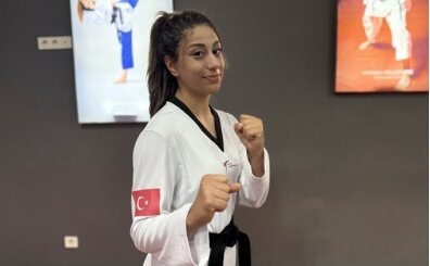 Milli tekvandocu Ay�e I��k'�n hedefi olimpiyat madalyas�