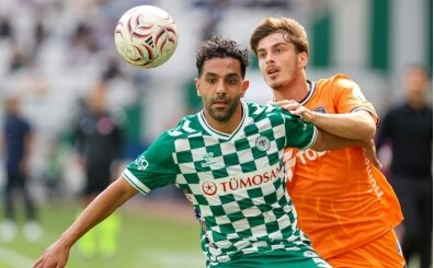 Konyaspor-Başakşehir maçı başladığı gibi bitti