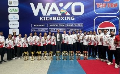 Milli kick boksçulardan 23 madalya!