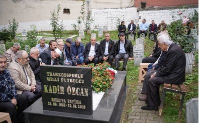 Trabzonspor'un efsanesi Kadir Özcan unutulmadı