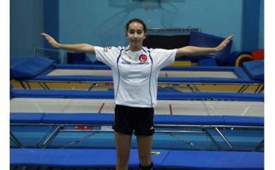 Milli cimnastik�i Fatma Rana G�k�e'nin yeni hedefi d�nya �ampiyonas�nda madalya