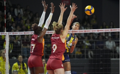 Voleybol Sultanlar Ligi'nde Galatasaray-Fenerbahçe derbisi
