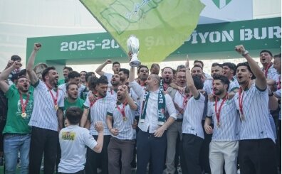 Bursaspor'dan şampiyonluk mesajı