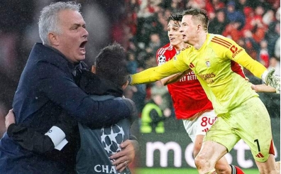 Benfica'dan tarihi galibiyet: Kaleci Trupin att�, ilk 24'e kald�lar