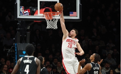 NBA'de Nets'i yenen Rockets, �st �ste 4. galibiyetini ald�