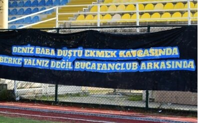 Babasını kaybeden Buca'lı Berke'ye taraftar jesti