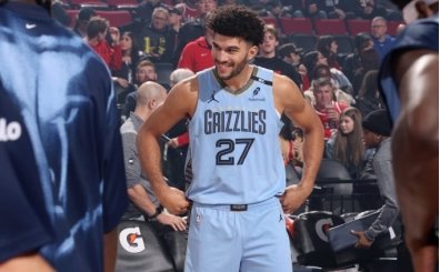 Cameron Boozer'�n 'triple-double' yapt��� ma�ta Grizzlies, Blazers'� 124-103 yendi