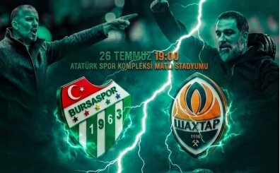 Bursaspor, Arda Turan'ın Shakhtar'ını ağırlayacak