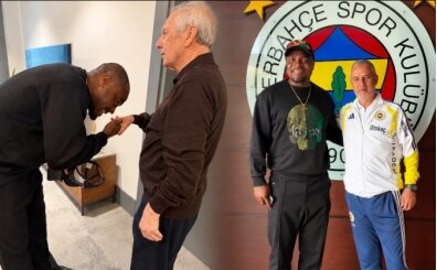 Emenike, �smail Kartal'la g�r��t�, Aziz Y�ld�r�m'�n elini �pt�!