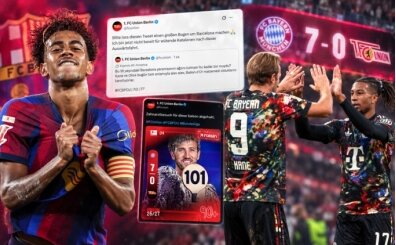 7-0 sonrası Union Berlin'den Yamal göndermesi!
