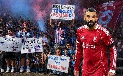 Trabzonspor taraftarından Salah tezahüratı!