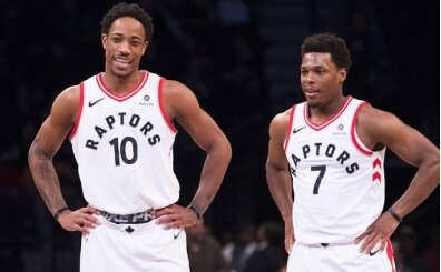 Lowry: 'Raptors, s�rada DeRozan'�n formas�n� emekli etmeli'