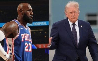 LeBron'dan Trump'a kısa yanıt: 'Gündemde haber yok herhalde'