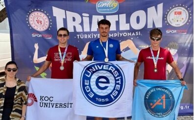 Zorlu parkurda zirve Ege'nin: Taha Eren Coşkun'dan altın madalya