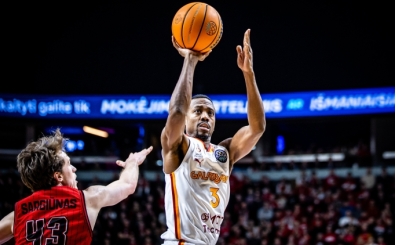Galatasaray, uzatmada Rytas Vilnius'u y�kt�