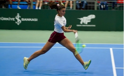 Antalya'da 'WTA 125' tenis turnuvas� heyecan�