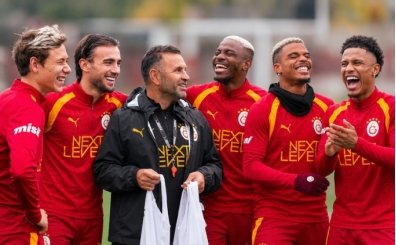 Galatasaray'da Konyaspor maçı öncesi keyifler yerinde