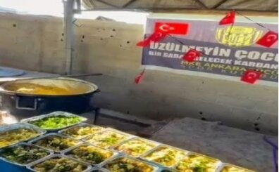 Ankarag�c�, Gazze'de iftar verdi