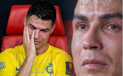 Cristiano Ronaldo, final sonras� g�zya�lar�na bo�uldu