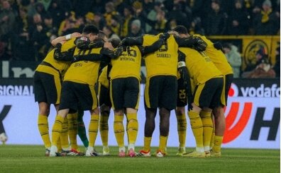 Dortmund evinde 3 puan� 4 golle ald�