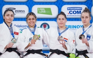 Milli judoculardan Slovenya'da 3 madalya