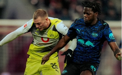 Leipzig 2 fark� koruyamad�; Dortmund 90+5'te puan� kurtard�