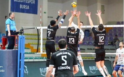 Akku� Belediyespor, Efeler Ligi'ne veda etti!