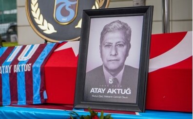 Trabzonspor'un eski ba�kan� Atay Aktu�, son yolculu�una u�urland�