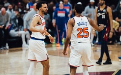 NBA'de Cavaliers'ı yenen Knicks, seride 3-0 öne geçti