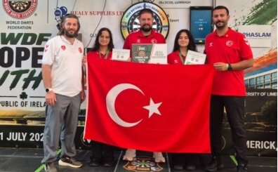 Milli dartçılardan Avrupa'da altın başarı