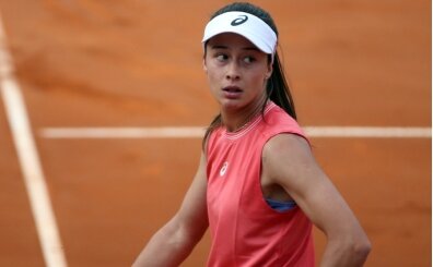 Milli tenis�i Zeynep S�nmez, Cincinnati Open'da ikinci tura y�kseldi