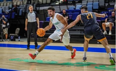 K�rfez Basket, yar� finalin e�i�inden d�nd�