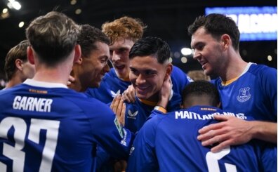 Everton tek golle turlad�: �eyrek finale y�kseldi