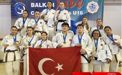 Milli judocular, yıldızlarda Balkan şampiyonu oldu