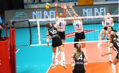 Nil�fer Belediyespor Eker, Afyon Belediye'yi set vermeden y�kt�