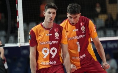 Galatasaray'dan set vermeden galibiyet!