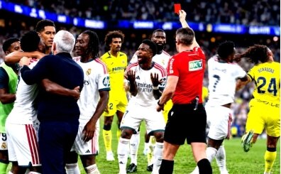 Real Madrid - Villarreal maçında olaylar olaylar!