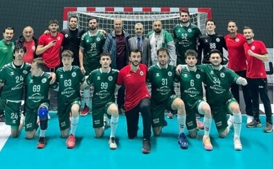 Giresunspor hentbolda Ankara engelini a�t�