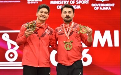 Muhammed Furkan �zbek'ten rekorla �ampiyonluk