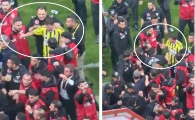 Mert Hakan Yanda� derbi sonras� polisle tart��t�!